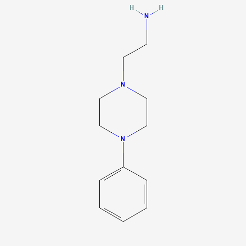 21091-61-2 2-(4-phenylpiperazin-1-yl)ethanamine chemical structure