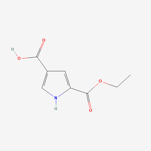 1179362-83-4 5-ethoxycarbonyl-1H-pyrrole-3-carboxylic acid chemical structure