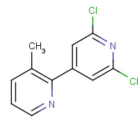 749257-58-7 2,6-dichloro-4-(3-methylpyridin-2-yl)pyridine chemical structure