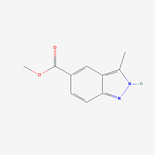 1015068-76-4 methyl 3-methyl-2H-indazole-5-carboxylate chemical structure