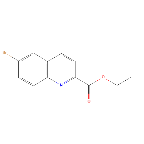 1020572-61-5 ethyl 6-bromoquinoline-2-carboxylate chemical structure