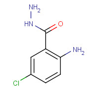 5584-15-6 2-amino-5-chlorobenzohydrazide chemical structure