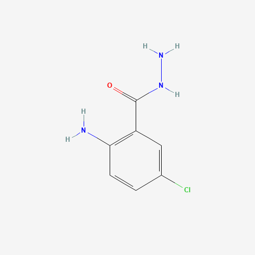 5584-15-6 2-amino-5-chlorobenzohydrazide chemical structure