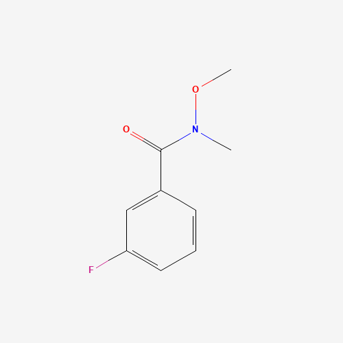 226260-01-1 3-fluoro-N-methoxy-N-methylbenzamide chemical structure