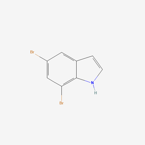 36132-08-8 5,7-dibromo-1H-indole chemical structure