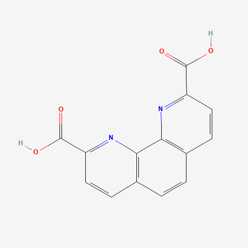 57709-61-2 1,10-phenanthroline-2,9-dicarboxylic acid chemical structure