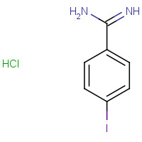 134322-01-3 4-iodobenzenecarboximidamide;hydrochloride chemical structure