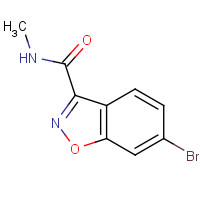 651780-30-2 6-bromo-N-methyl-1,2-benzoxazole-3-carboxamide chemical structure