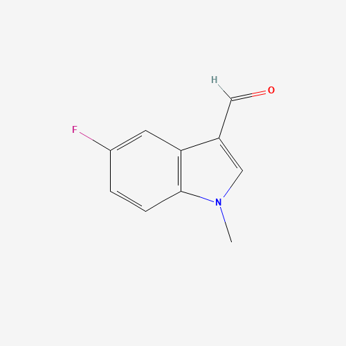 441715-30-6 5-fluoro-1-methylindole-3-carbaldehyde chemical structure