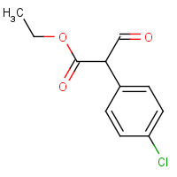 33691-09-7 ethyl 2-(4-chlorophenyl)-3-oxopropanoate chemical structure
