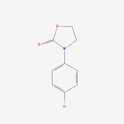223555-95-1 3-(4-bromophenyl)-1,3-oxazolidin-2-one chemical structure