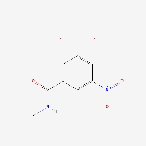 22227-30-1 N-methyl-3-nitro-5-(trifluoromethyl)benzamide chemical structure