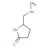929972-85-0 5-(methylaminomethyl)pyrrolidin-2-one chemical structure