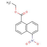 91901-43-8 ethyl 5-nitronaphthalene-1-carboxylate chemical structure