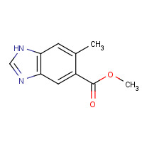 10351-79-8 methyl 6-methyl-1H-benzimidazole-5-carboxylate chemical structure