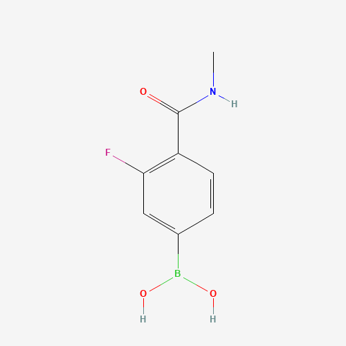 849833-86-9 [3-fluoro-4-(methylcarbamoyl)phenyl]boronic acid chemical structure