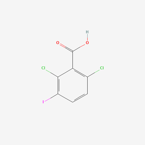 80257-11-0 2,6-dichloro-3-iodobenzoic acid chemical structure
