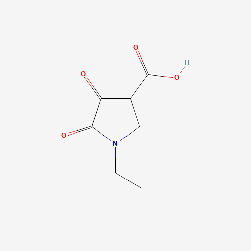 1429293-24-2 1-ethyl-4,5-dioxopyrrolidine-3-carboxylic acid chemical structure