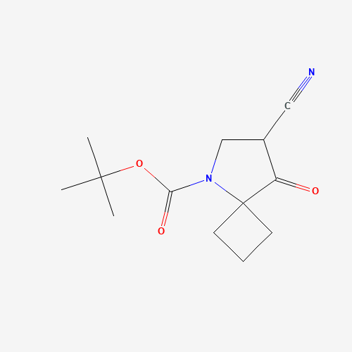 1245645-96-8 tert-butyl 7-cyano-8-oxo-5-azaspiro[3.4]octane-5-carboxylate chemical structure
