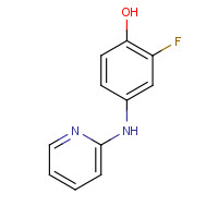 960299-84-7 2-fluoro-4-(pyridin-2-ylamino)phenol chemical structure