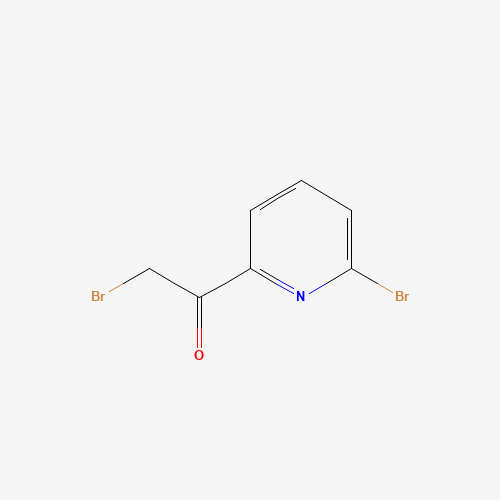 142978-11-8 2-bromo-1-(6-bromopyridin-2-yl)ethanone chemical structure