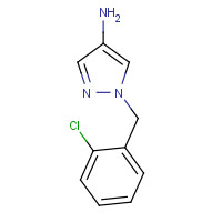 956777-74-5 1-[(2-chlorophenyl)methyl]pyrazol-4-amine chemical structure
