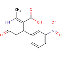 423120-04-1 6-methyl-4-(3-nitrophenyl)-2-oxo-3,4-dihydro-1H-pyridine-5-carboxylic acid chemical structure