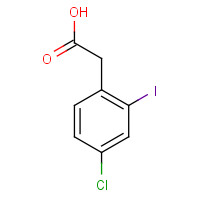936098-38-3 2-(4-chloro-2-iodophenyl)acetic acid chemical structure