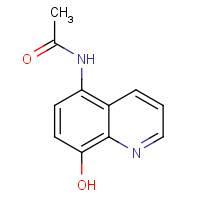 65618-64-6 N-(8-hydroxyquinolin-5-yl)acetamide chemical structure