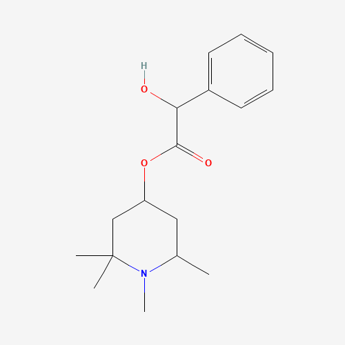 100-91-4 (1,2,2,6-tetramethylpiperidin-4-yl) 2-hydroxy-2-phenylacetate chemical structure