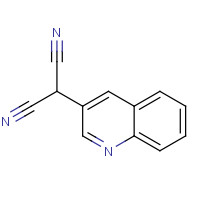 117646-34-1 2-quinolin-3-ylpropanedinitrile chemical structure