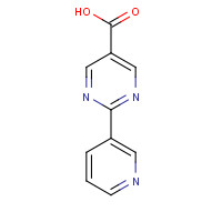 933988-20-6 2-pyridin-3-ylpyrimidine-5-carboxylic acid chemical structure