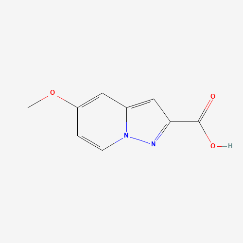 876379-71-4 5-methoxypyrazolo[1,5-a]pyridine-2-carboxylic acid chemical structure