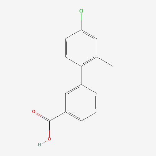 916220-05-8 3-(4-chloro-2-methylphenyl)benzoic acid chemical structure
