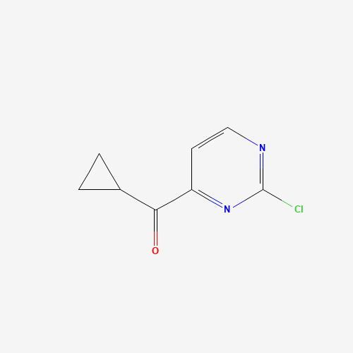 1312535-81-1 (2-chloropyrimidin-4-yl)-cyclopropylmethanone chemical structure