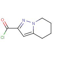 307313-04-8 4,5,6,7-tetrahydropyrazolo[1,5-a]pyridine-2-carbonyl chloride chemical structure