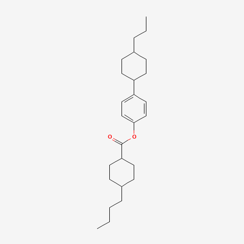 84540-35-2 [4-(4-propylcyclohexyl)phenyl] 4-butylcyclohexane-1-carboxylate chemical structure