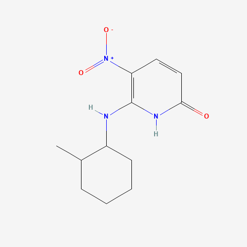 1217350-75-8 6-[(2-methylcyclohexyl)amino]-5-nitro-1H-pyridin-2-one chemical structure