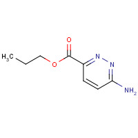 98594-47-9 propyl 6-aminopyridazine-3-carboxylate chemical structure