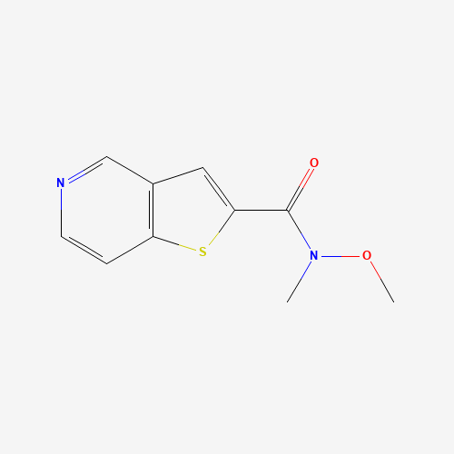 1018953-98-4 N-methoxy-N-methylthieno[3,2-c]pyridine-2-carboxamide chemical structure