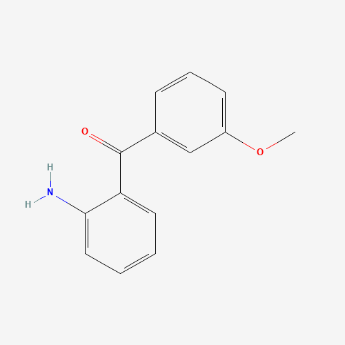 38824-11-2 (2-aminophenyl)-(3-methoxyphenyl)methanone chemical structure