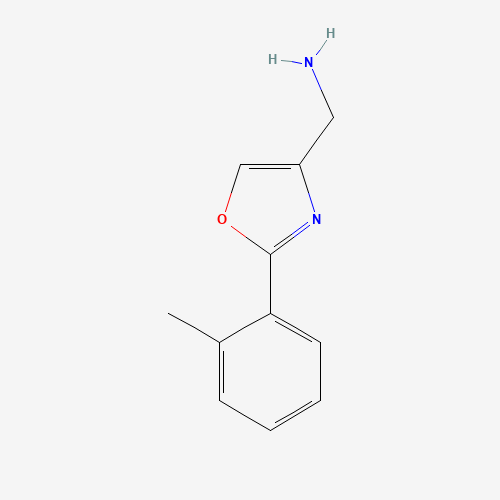 885274-21-5 [2-(2-methylphenyl)-1,3-oxazol-4-yl]methanamine chemical structure