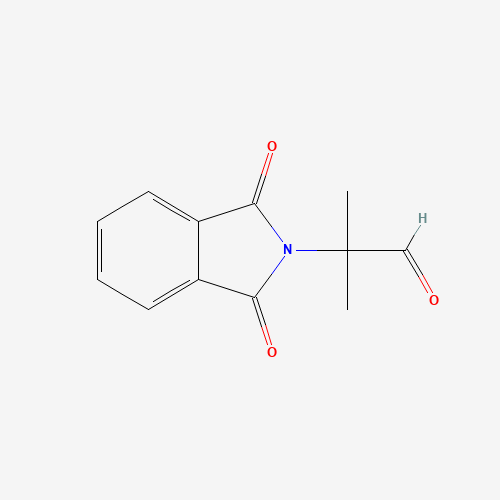 15379-23-4 2-(1,3-dioxoisoindol-2-yl)-2-methylpropanal chemical structure
