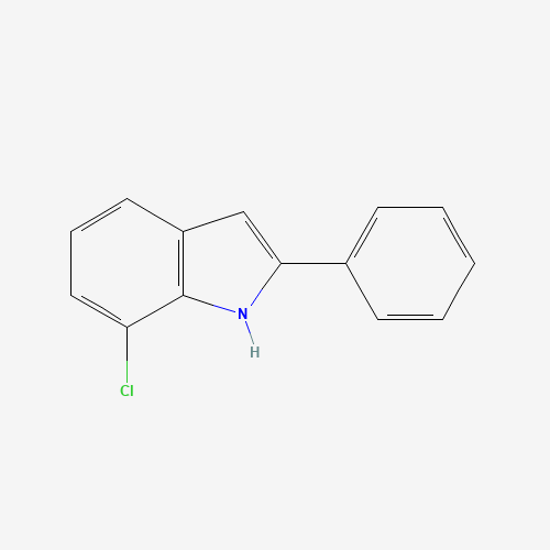 66866-01-1 7-chloro-2-phenyl-1H-indole chemical structure