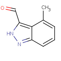 885518-88-7 4-methyl-2H-indazole-3-carbaldehyde chemical structure