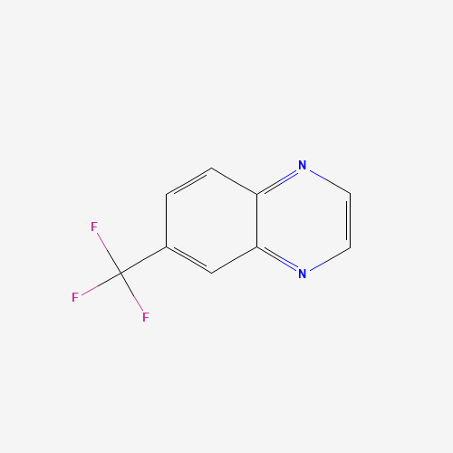 41959-33-5 6-(trifluoromethyl)quinoxaline chemical structure