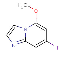 1207840-38-7 7-iodo-5-methoxyimidazo[1,2-a]pyridine chemical structure