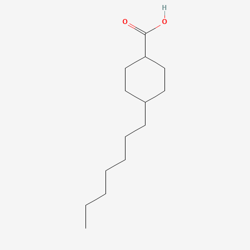 38289-31-5 4-heptylcyclohexane-1-carboxylic acid chemical structure