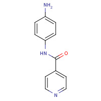 13116-08-0 N-(4-aminophenyl)pyridine-4-carboxamide chemical structure