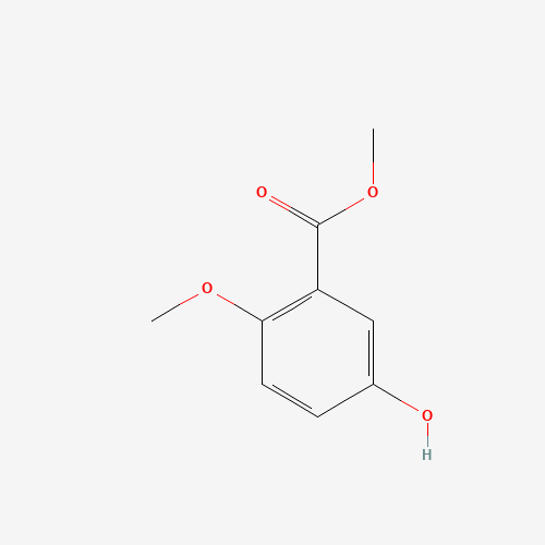 87513-63-1 methyl 5-hydroxy-2-methoxybenzoate chemical structure